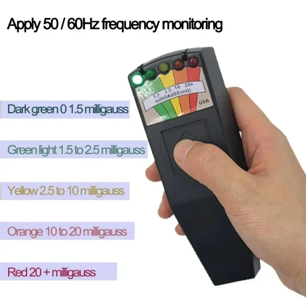 High Sensitivity EMF Meter Professional EMF Detection Magnetic Field Detector Universal Paranormal Equipment Tester