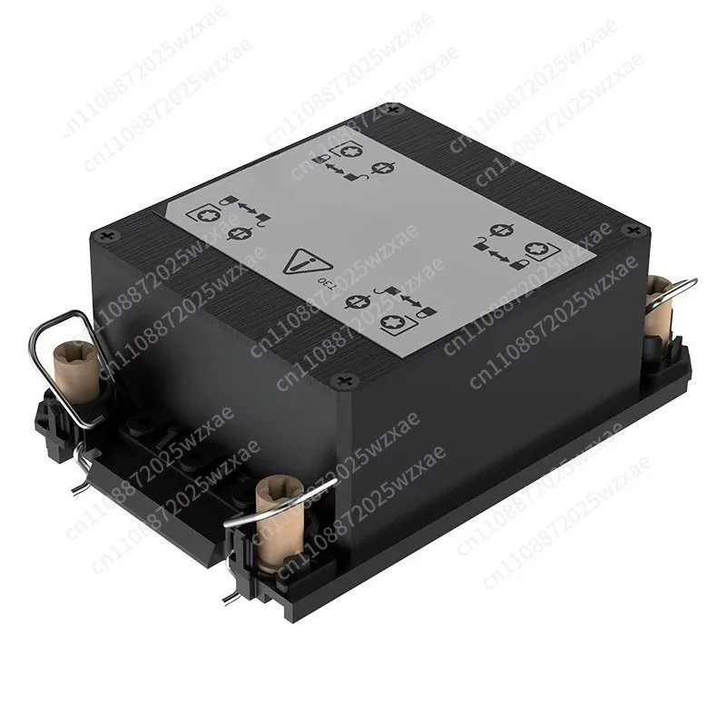 High-performance integrated cpu water-cooled server radiator LGA4189/4677 pure copper base