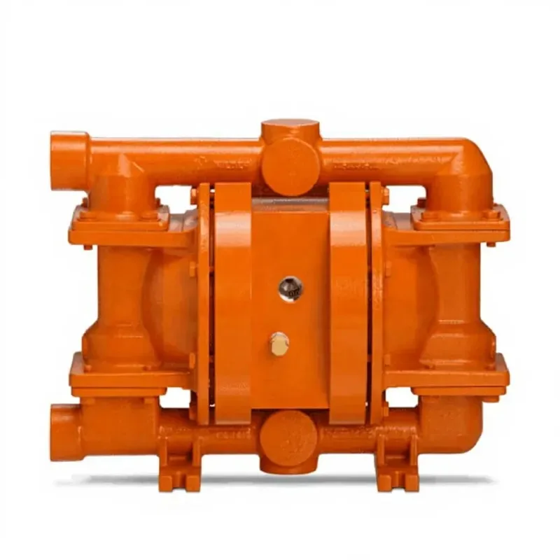 1 Inch Pneumatic Diaphragm Pump Aluminum Alloy Metal Low Pressure  Custom Support