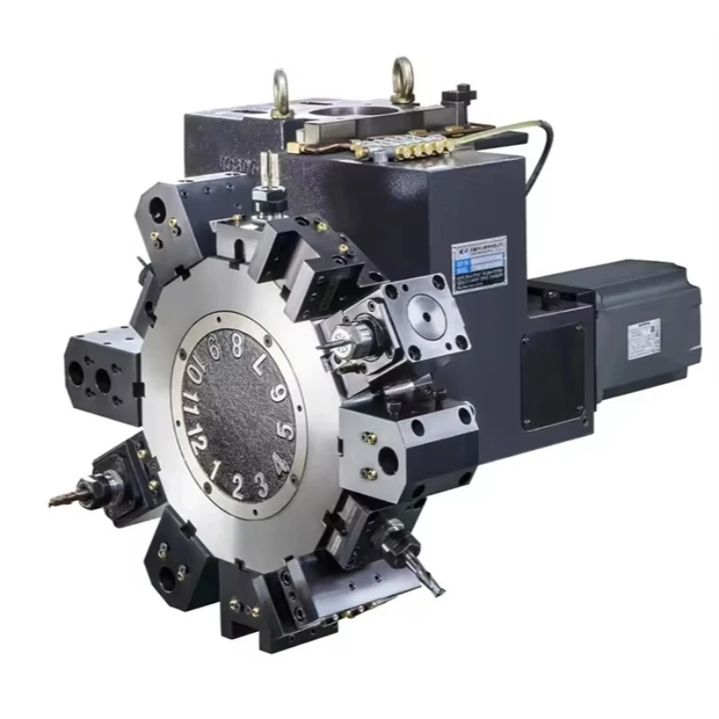 High rigidity numerical control turret y-axis power tool turret