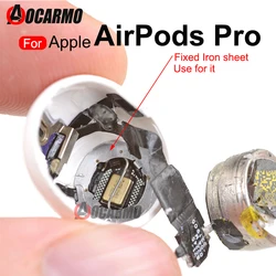 For Apple AirPods Pro 2Pcs Microphone Mesh Net Dust  Fix Iron Plate Sheet Repair Parts