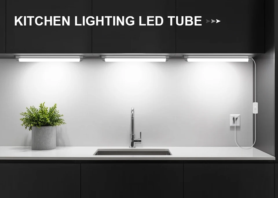 50CM Röhre LED T5 15W/ T8 25W LED Bar Licht Ersetzen Leuchtstoffröhre Glühbirnen Schrank Küche Wandleuchte Beleuchtung -J – Detail 1