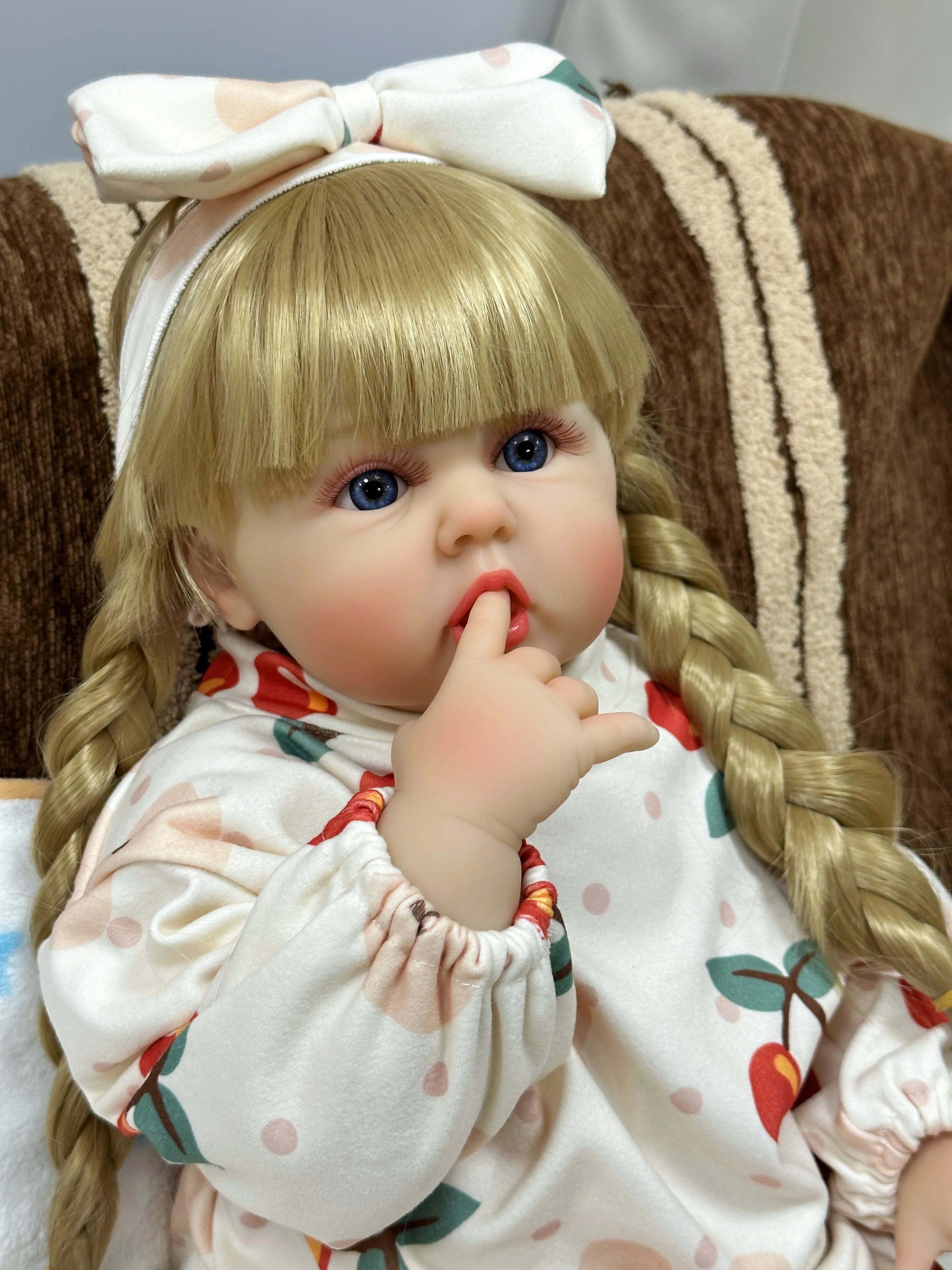 Cokela Reborn lalki dla dzieci 60 cm/24 cale miękkie silikonowe dziecko realistyczne winylowe lalki dla dziewczynek dla dziewczynek