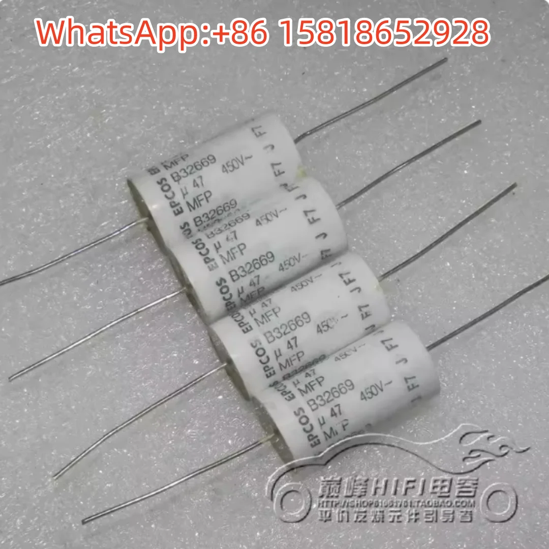 5pcs Siemens EPCOS MFP B32669 450V 0.47UF 450V 474J Tin Foil Coupled Film Capacitor