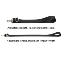 Fashion Black Nylon Shoulder Bag Strap Adjustable Replacement Detachable Belt for Women Men Messenger Bags Handle Handbag Belt 6