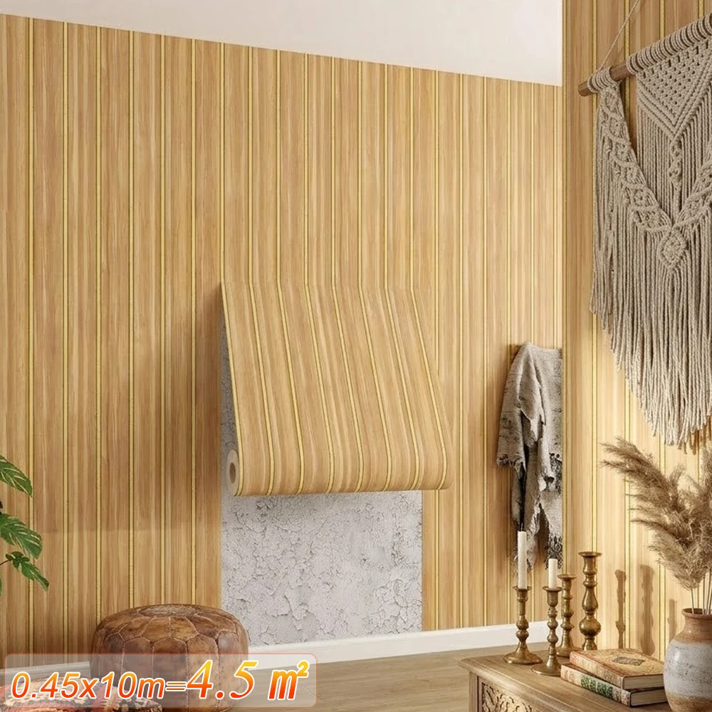 0.45x10m New Grille Wall Sticker Background Wall Decoration Wallboard Self-adhesive Waterproof Thickening Partition Wallpaper