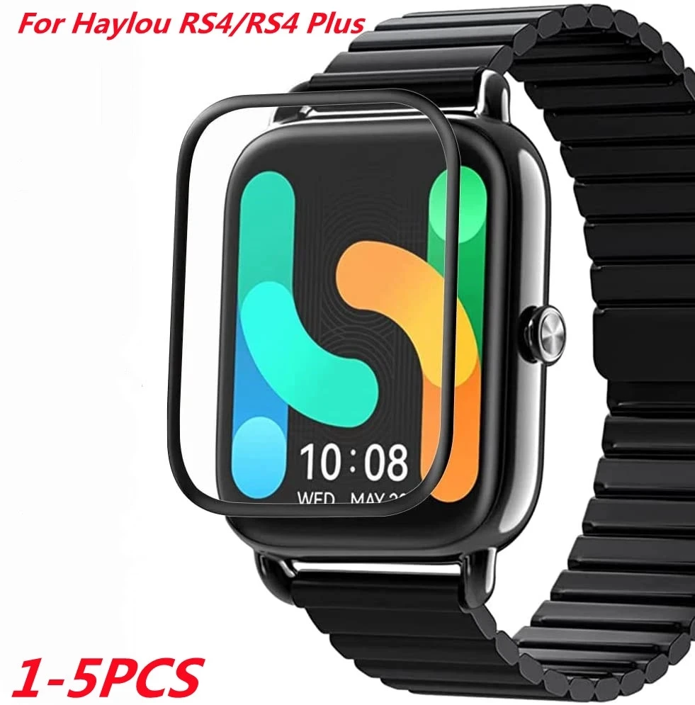 3D Curved Composite Film For Haylou RS4/RS4 Plus 45mm 46mm Full Screen Protector Not Glass Watch Protection Accessories