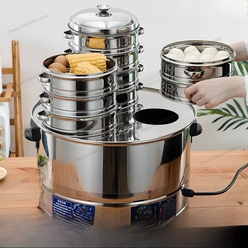 For Electric Steamer Three-eye Desktop Steamer Full Automatic Steam Furnace