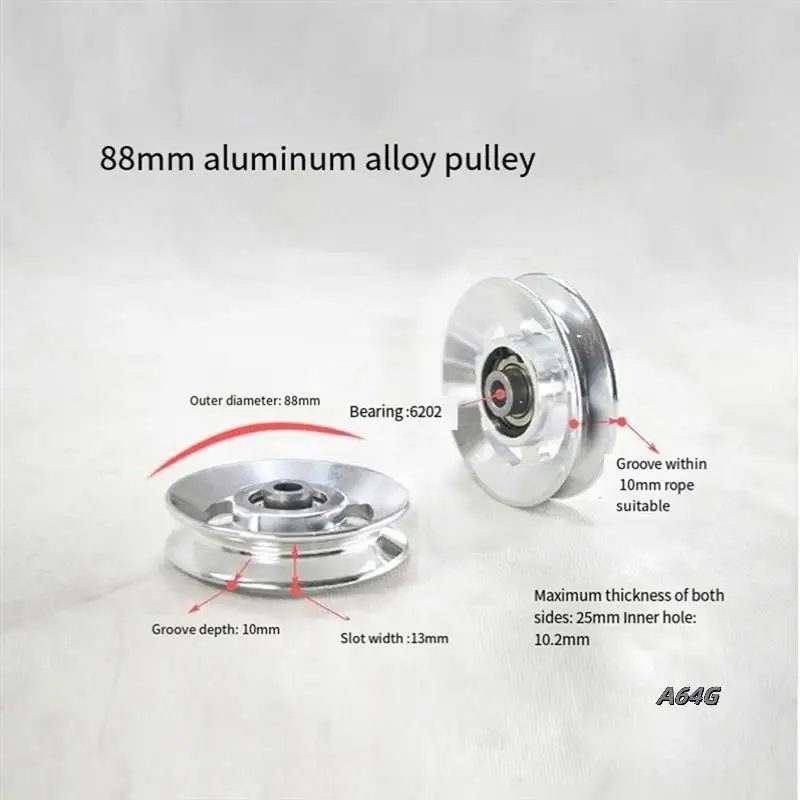 عجلة بكرة عالمية للياقة البدنية من Readlife مع محامل بديلة لصالة الألعاب الرياضية لنظام بكرة الكابلات وكابل عالي التحمل