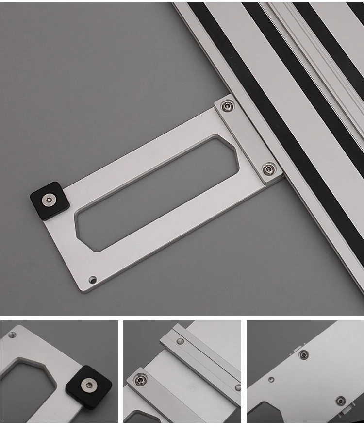 New, double layer, guide rail, right angle cutting accessories, Makita, Festo, marble machine, Wu Xin tools