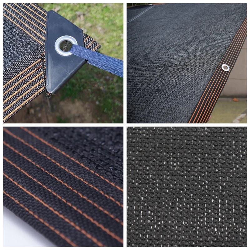 Shaded Outdoor Patios, Privacy Fence Screens, Outdoor Gap-Filling Shade Nets, High-Density Mesh Plastic with Brass Grommets, Uv-Resistant and Breathable, for Gardens, Courtyards, Lawns, and Dog Houses
