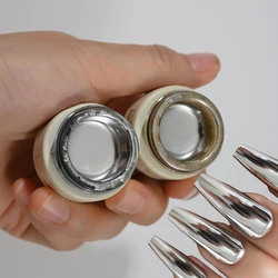 8ml Metallic Painting Gel Polish for Nail Art Soak Off Gel Nail Polish Gold/Silver Mirror Glitter UV Gel Manicure Accessories #*