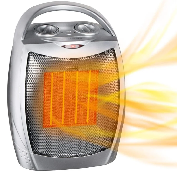 

Черный, серебристый, 750 Вт, 1500 Вт, электронный обогреватель, керамический вентилятор для дома