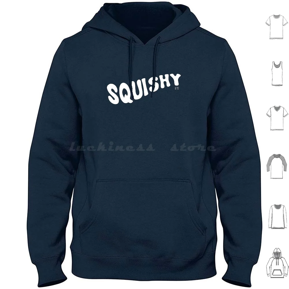 Squishy Hoodie Cotton Long Sleeve Squishy Fluffy Words Fat Marker Bear Chub Chubby Daddy Pride Scruff Cub Otter Grindr Growlr