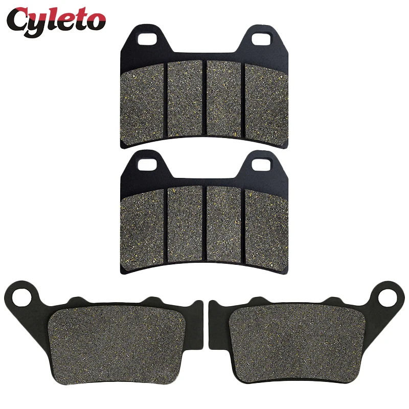 Motorcycle Front or Rear Brake Pads for Aprilia Pegaso Strada 650 2005-2008 for Husqvarna LT 610 2000 2001 SM 610 S 1998-2006