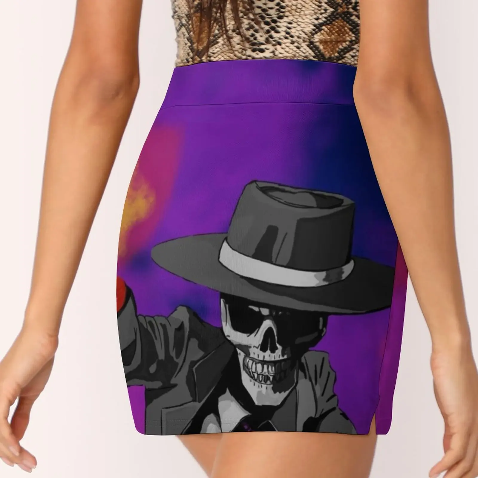 Skulduggery Pleasant Design Skirts Woman Fashion 2022 Pant Skirt Mini Skirts Office Short Skirt Skulduggery Pleasant