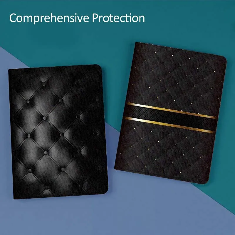 

Line Luxury Art Print Hot Gift For Huawei MediaPad T5 T10s M6 M5Lite SE Honor Tab 5 6 7 V7 V8 X8a X9a Pro Soft Tablet Case