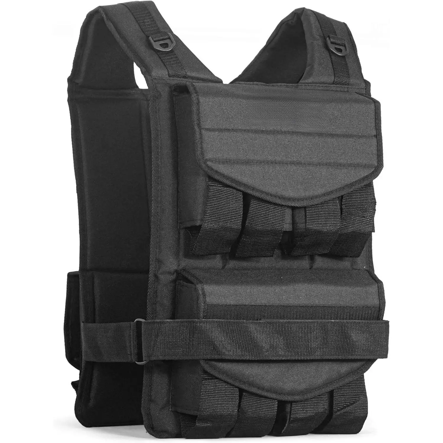 سترة H-Barbell المرجحة القابلة للتعديل سترة خفيفة الوزن، تناسب الجسم دون إحساس بالقيود