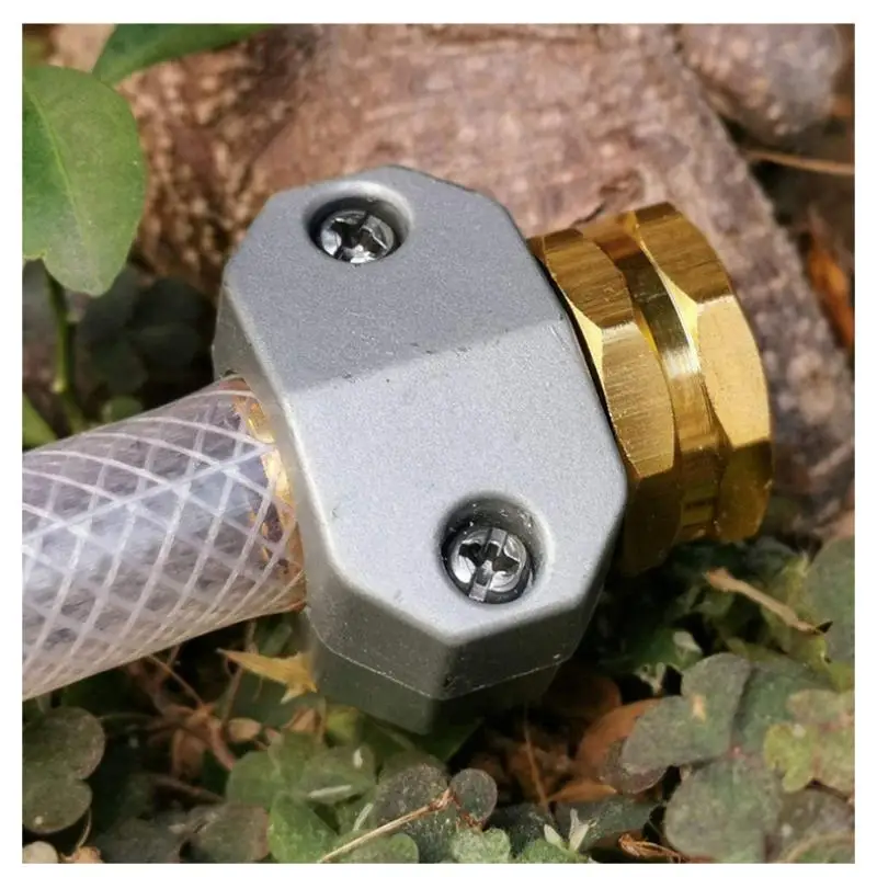 Garden Hose Connector Set Zinc Aluminum 58 34 Inch Durable Repair Kit Male Female Adapter for Water Pipe Outdoor Activities