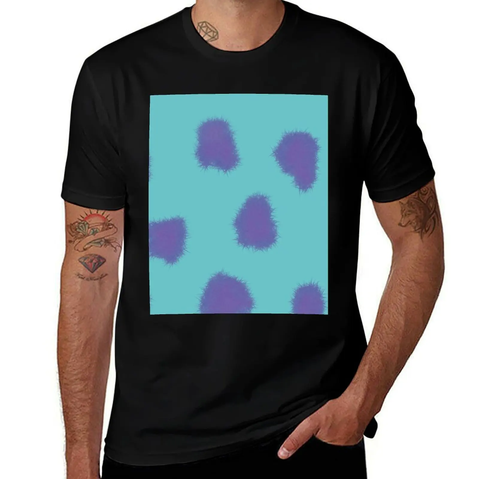 Sully Monster T-Shirt Modern Print Casual T-Shirt