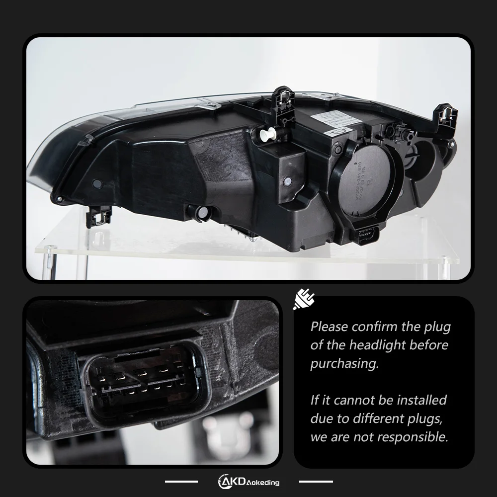 Headlight For X5 E70 LED headlights 2007-2013 latest car laser design DRL signal projector lens car accessories lights