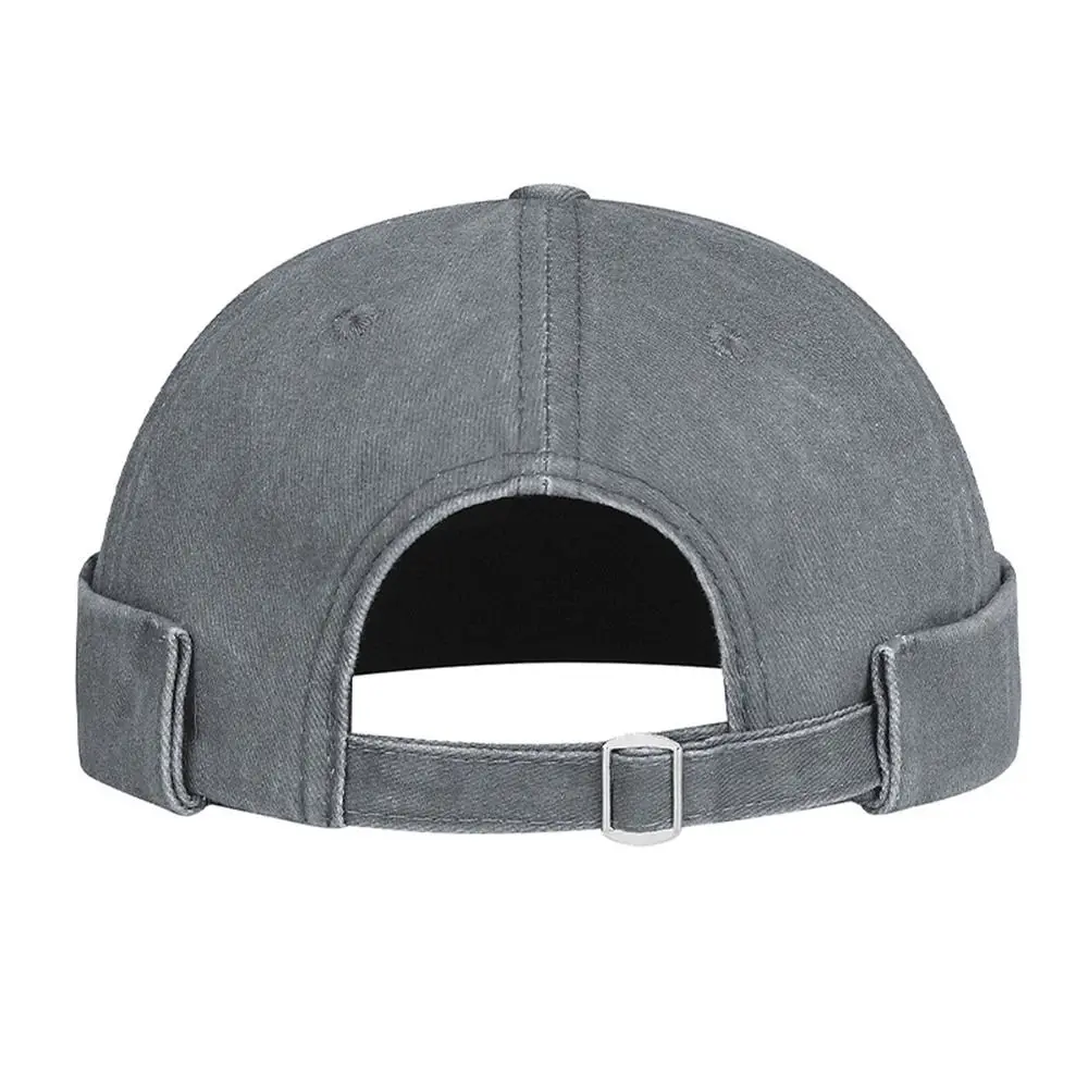 

Casual Brimless Hip Hop Hat Adjustable Cotton Men Skullcap Multicolor Docker Cap Summer Spring