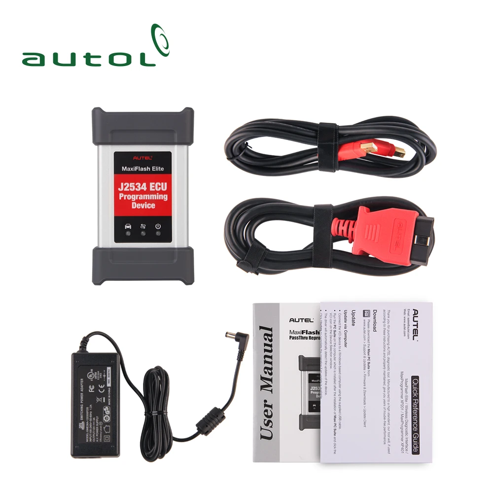 Autel-Dispositif de pigments ECU, interface OBD2, sans fil BT, programmeur de clé pour Maxisile MS908 MS908P MK908 Pro, MaxiFlash Elite J2534