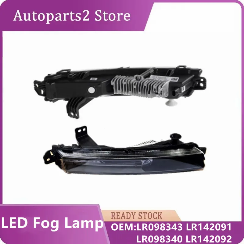 

One Pair LR142091 LR142092 Front L/R Bumper LED Fog Lamp Driving Light FOR LAND ROVER Range Rover OEM LR098343 LR098340