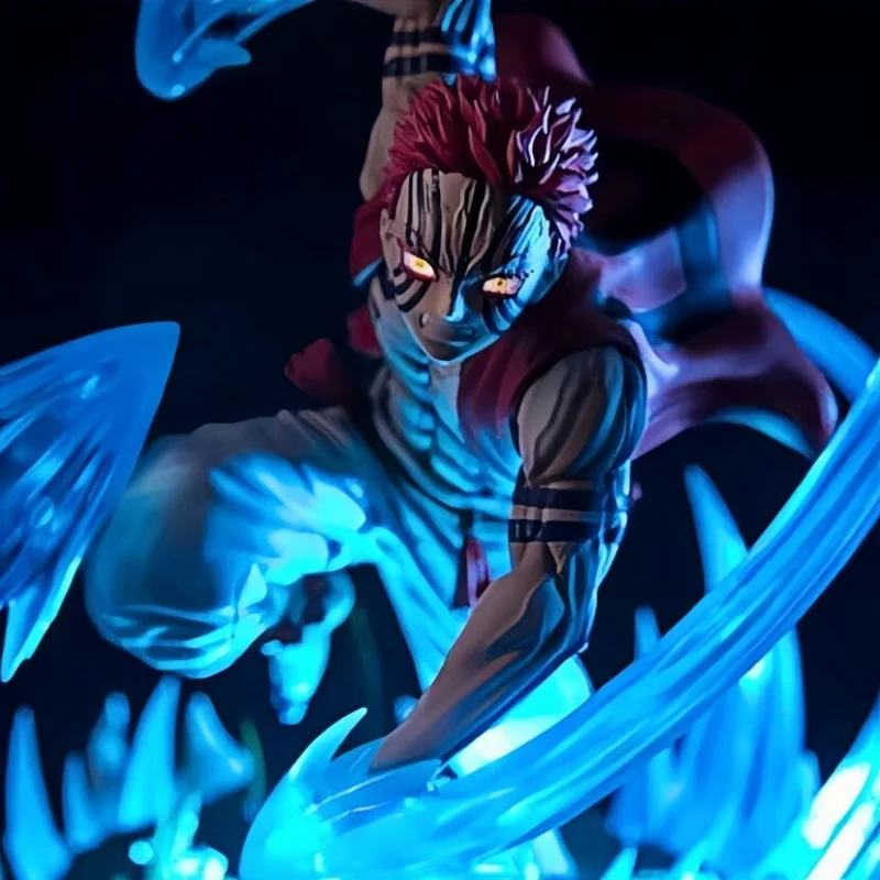 

Аниме Demon Slayer Akaza фигурки Rengoku Kyoujurou Kokushibo фигурка ПВХ фигурка модель орнамент Коллекционная настольная поделка