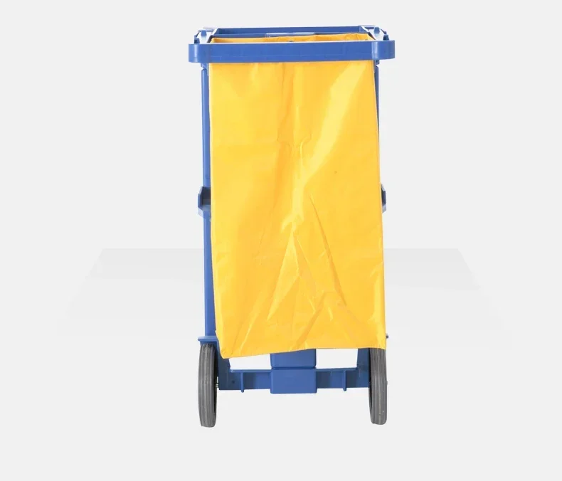 2026 Wholesale Plastic Cleaning Trolley Janitor Cart Hotel Multifunction Service Cart Service Trolley without cover