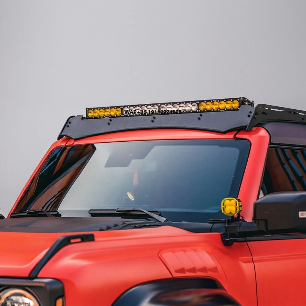 Export Custom Fit Roof Rack Pro Cargo Platform for Bronco 2021+ 4WD Off Overland Expedition Gear Supplier Set
