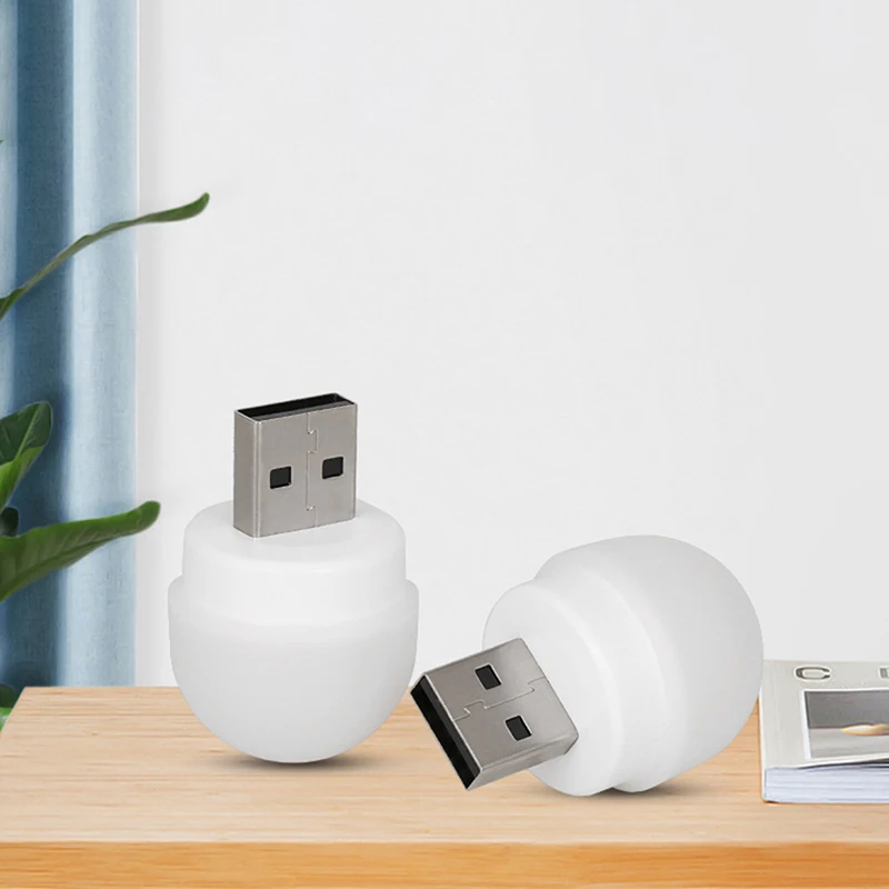 New USB Night Light Portable Power Bank LED Desk Lamp Flashlight For Power Bank Laptop Reading Camping Lightiing