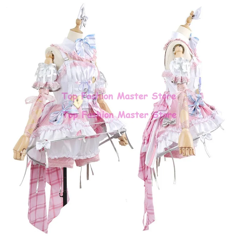 Project Sekai Colorful Stage Akiyama Mizuki Cosplay Costume Wig Anime Pink Dresses Role Party Lolita Halloween Carnival Girl Set