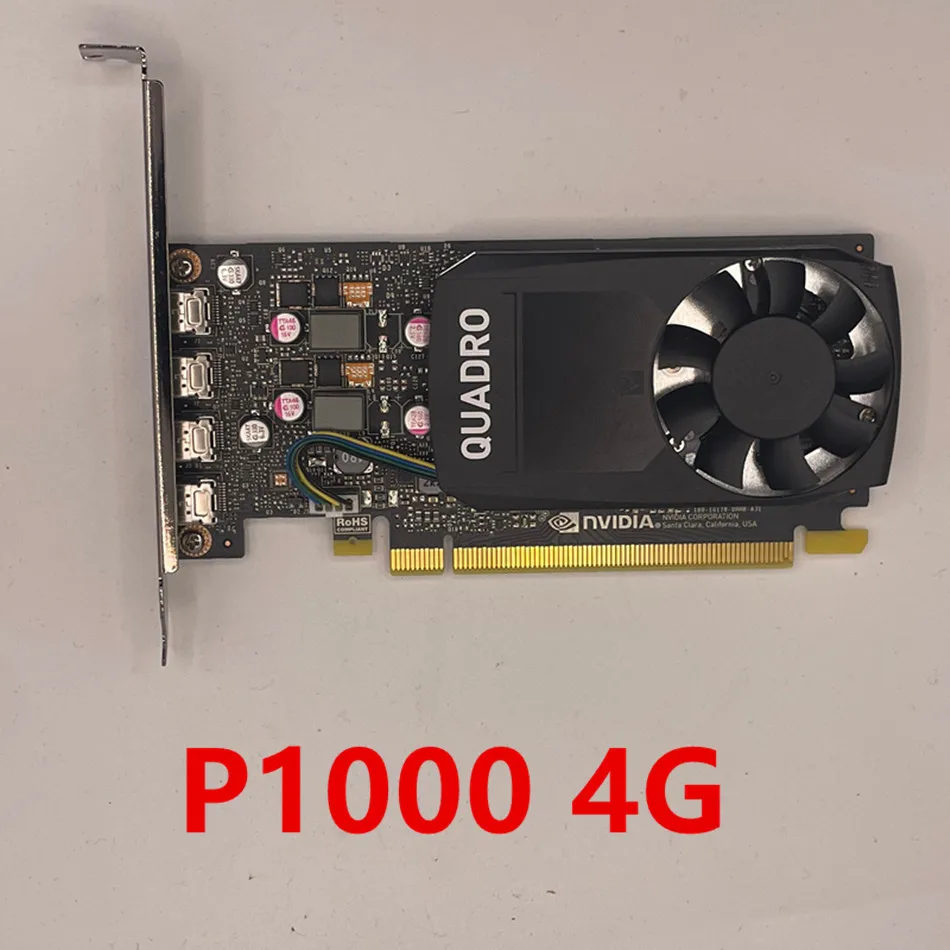 Original K6000 Grafische Kaart voor Quadro P1000 4GB: Een Expertbeoordeling voor Professionele Workflows