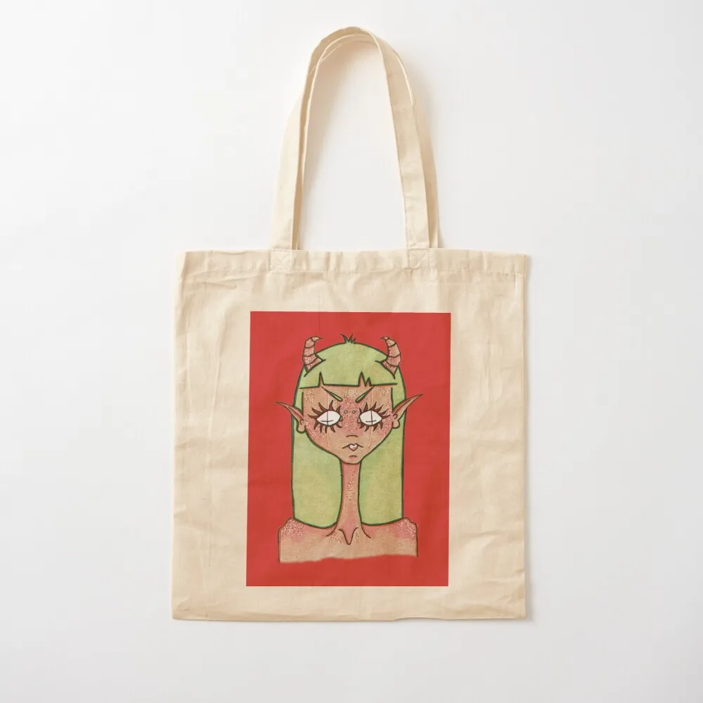 Demon Vol. 3 III Tote Bag tote bags cloth bags eco bag folding Canvas Tote Bag