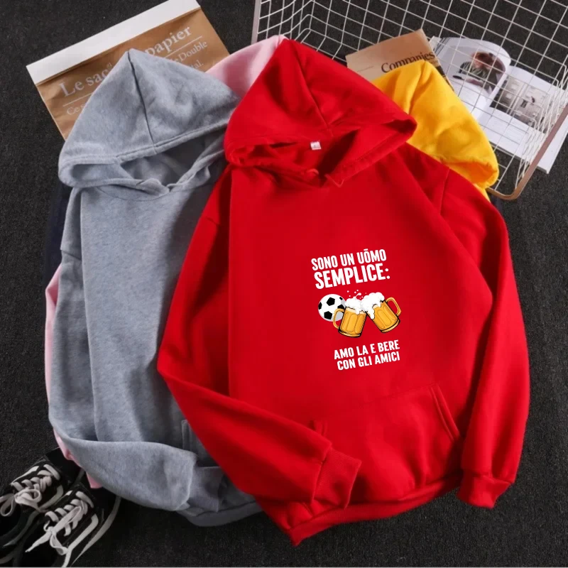 الملونة هوديي زوجين مطابقة البلوز بلون عارضة البلوز مقنعين أعلى للرجال النساء أزياء الشارع الشهير طويلة الأكمام Sw #4