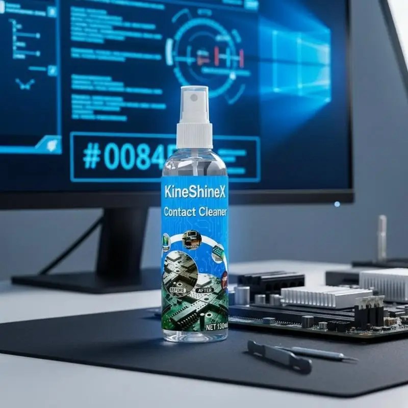 130ml Precision Electronic Cleaner Spray – Fast Drying & No Residue Solution for PC Motherboard & Laptop Troubleshooting