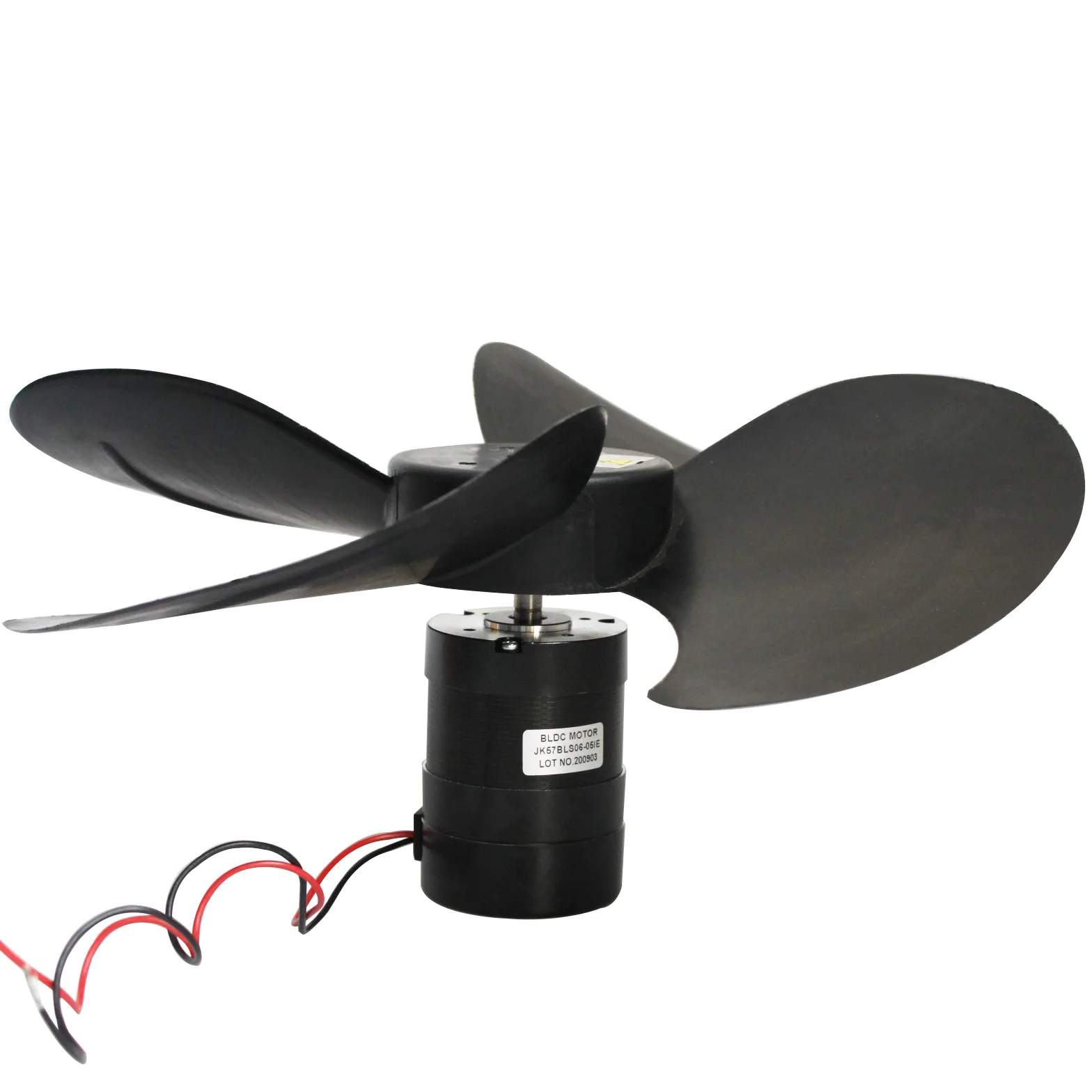 57 Circular DC Brushless Motor 24V Solar-powered Motor Micro Fan Motor Built-in Drive