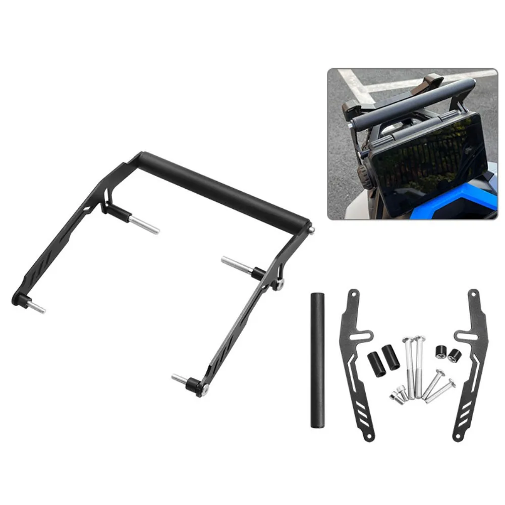 Metal Navigation Bracket for Zontes for 368G Motorcycle Featuring Bold Thickened Frame and Vibration Reduction Support