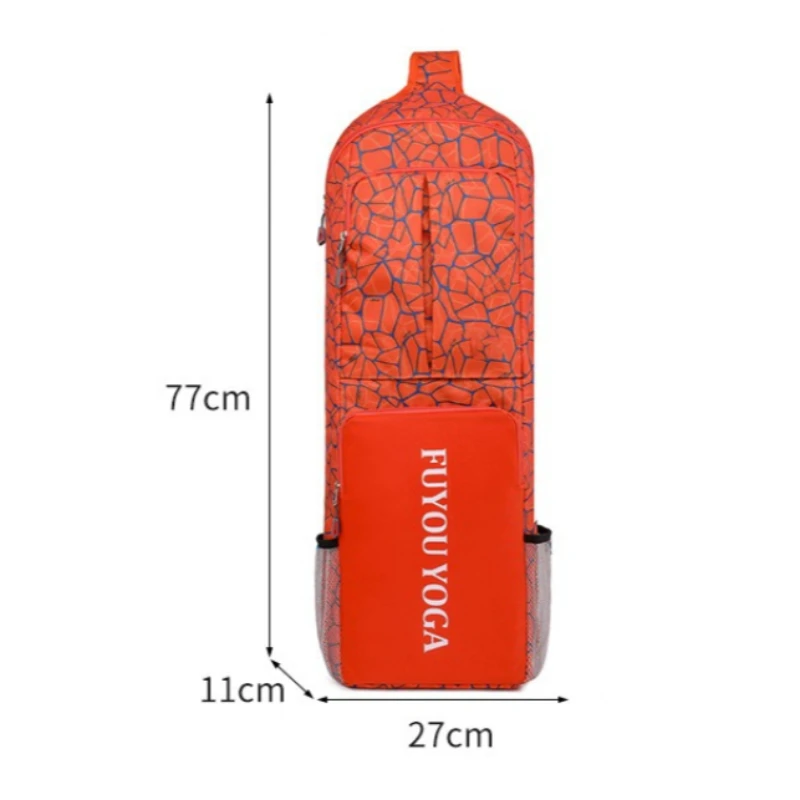 Waterproof Sports Gym Bags Lightweight Large Capacity Yoga Pilates Mat Shoulder Storage Bag Outdoor Travel Camping Supplies Tote