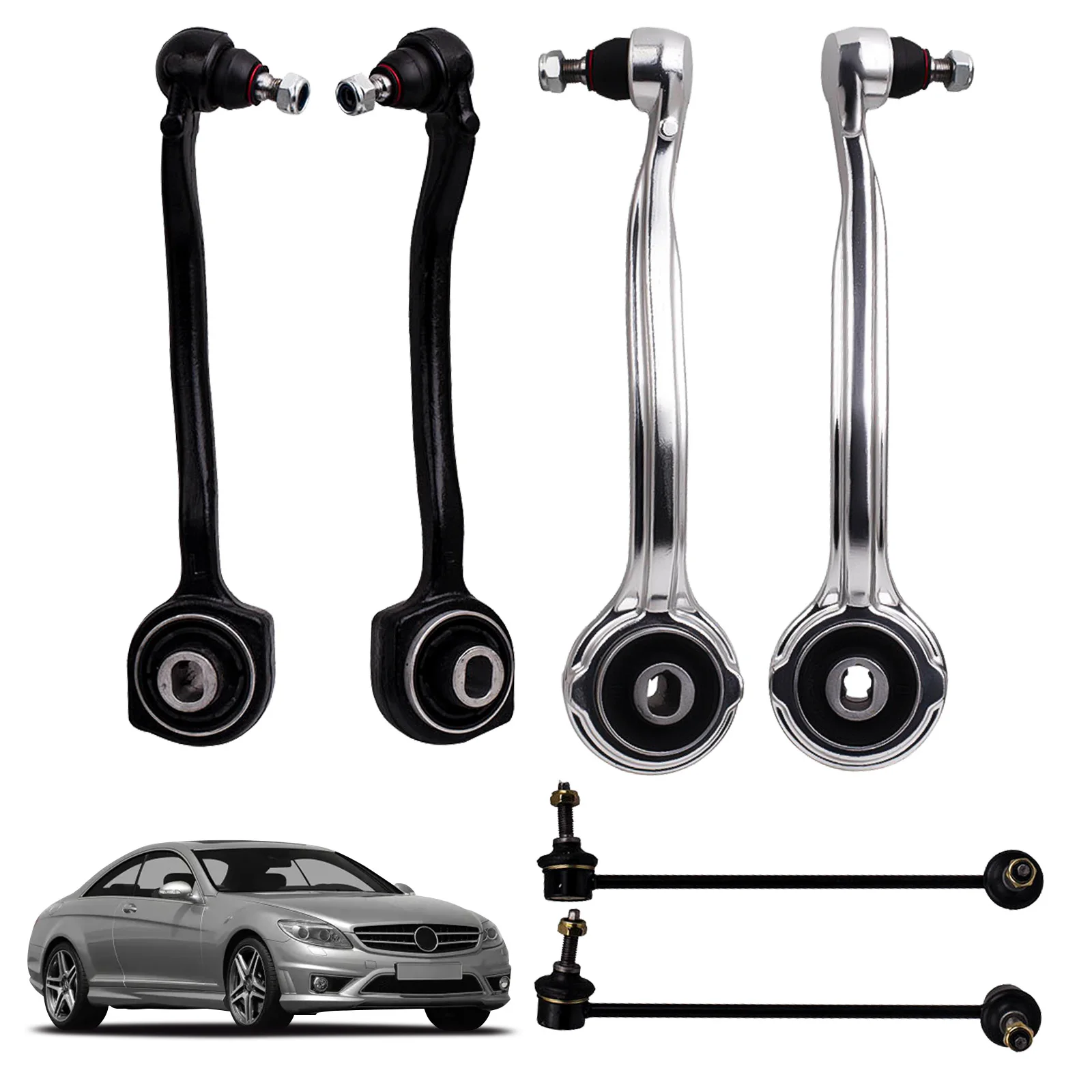 6Pcs Front Upper Re… - image