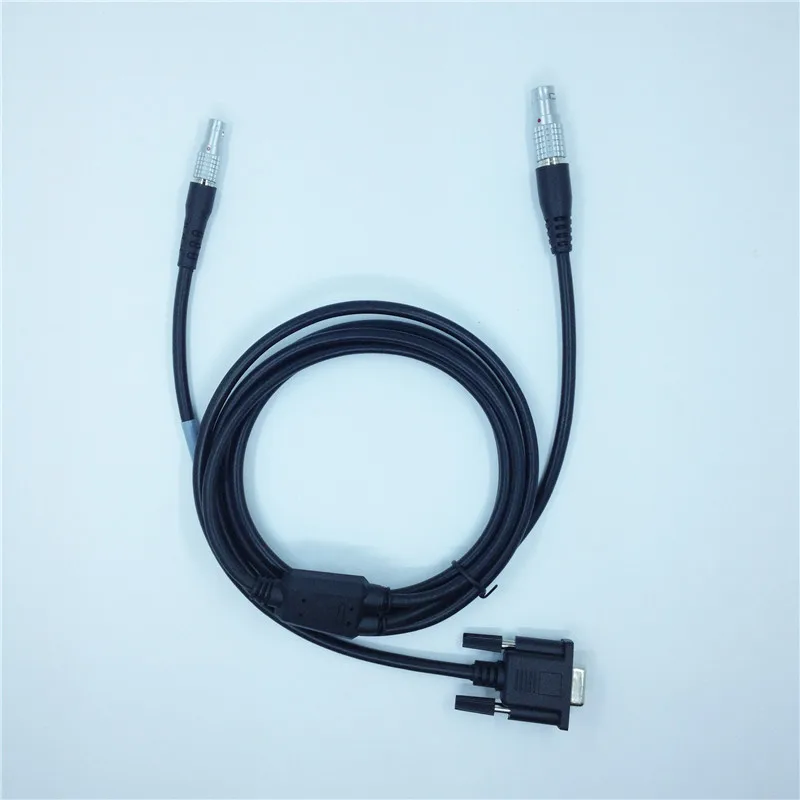 Leica Power Data Cable, Leica, Estação Total, Conecta Instrumento ao PC e Bateria, TS02, 06, 09, 11, 12, 15, 16 DNA, 734698, GEV187