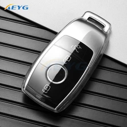 TPU Car Key Case Cover For Mercedes Benz A C E S G Class W177 W205 W213 X167 W222 CLA GLE GLB GLS AMG Maybach