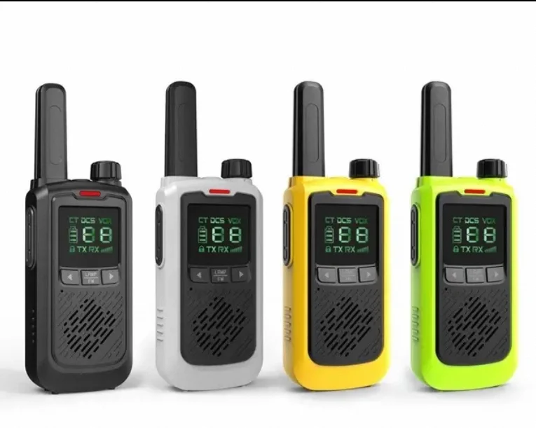 BAOFENG T17 16CH 1500mAh Portable FRS Two Way Radio  2W/0.5W Ham Radio VOX Flashlight USB Charging Amateur Walkie Talkie