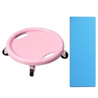 Abdominal Wheel Board Ab Fitness Equipment With Knee Pad 360 Degree Rotating Exercise Roller Wheel Core Slider For Women And Men