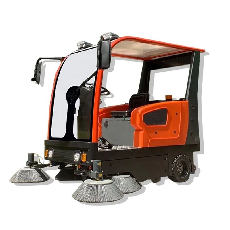 Factory Price 1900mm Industrial Driving Floor Street Vacuum Road Cleaner for Sidewalk