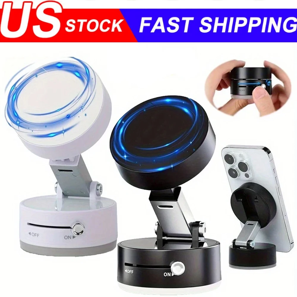 

НОВЫЙ 360-градусный складной автомобильный мобильный телефон, магнитная подставка, портативный многофункциональный вакуумный сильный магнитный автомобильный специальный фиксированный держатель для телефона