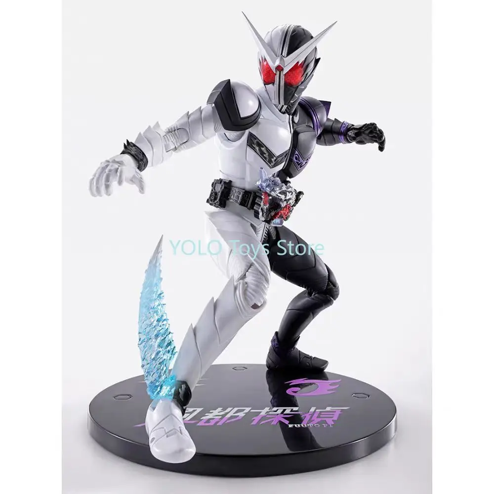 

In Stock Bandai SHF Kamen Rider W Fang 10TH Anime Action Collection Figures Model Toys Figura Gift
