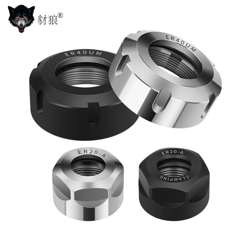 

1PCS ER Nut OzNut Collet Nut ER8 ER11 ER16 ER20 ER25 ER32 ER40 A M UM Spring Collect Nut Clamping CNC Milling Engraving Machine