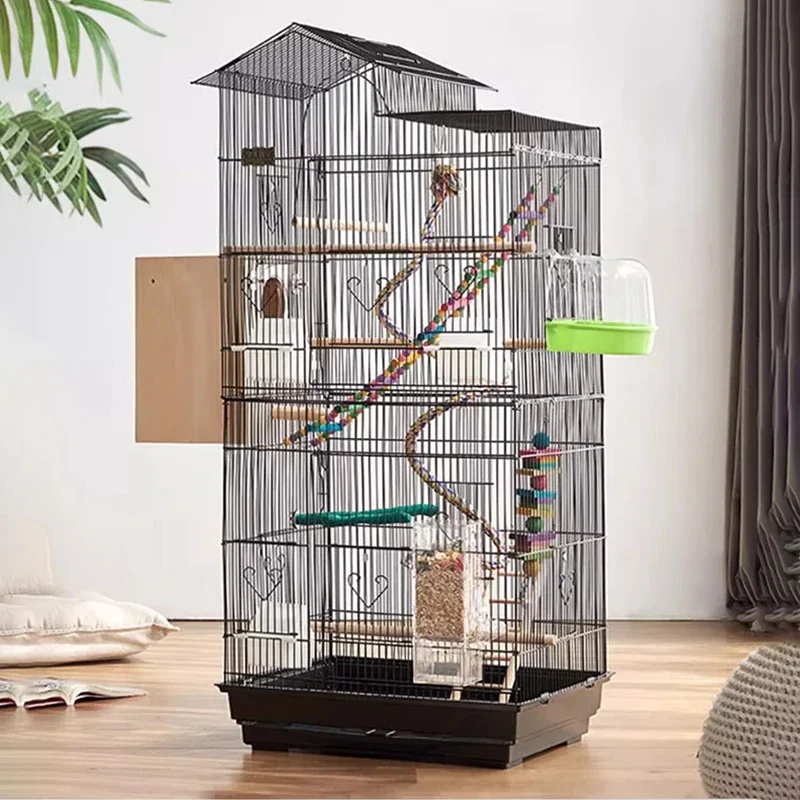 Large Cage Canary Acrylic Parrot Transfer Cages for Birds Luxury Cages Bird Accessories Hamster Chinchilla Transport Bag Bathtub